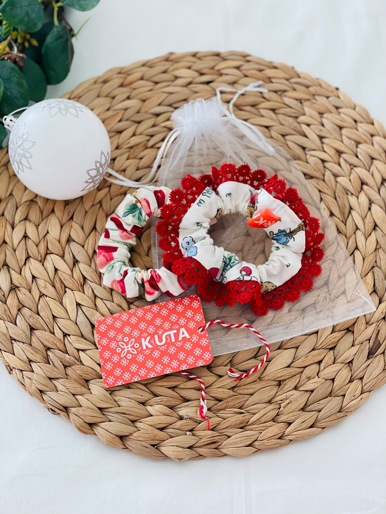 Holiday Pretty Pair Gift Set-Handmade